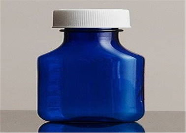 중국 간격 플라스틱 물약 병 조차, 3개 OZ 파란 액체 처방전 병 협력 업체